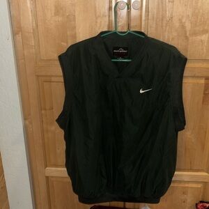 Nike golf vest, weatherproof Dark Green Sleeveless Vest size XL